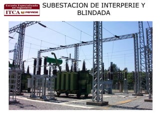 SUBESTACION DE INTERPERIE Y
BLINDADA

 