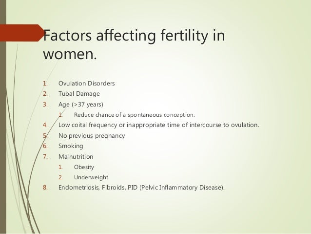 Subfertility