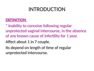 subfertility gynaecology and obstetrics.pptx