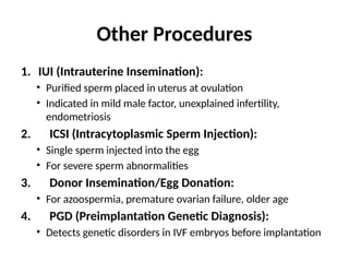 Comprehensive Overview of Subfertility: Causes, Diagnosis, and Assisted ...