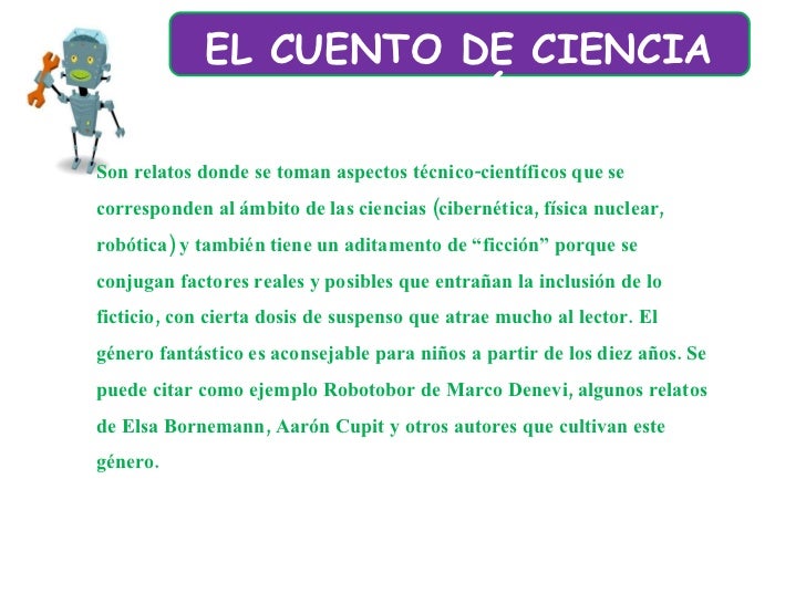 Subgeneros Del Cuento