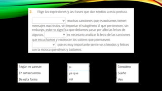 Subgeneros musicales, mensajes e ideas