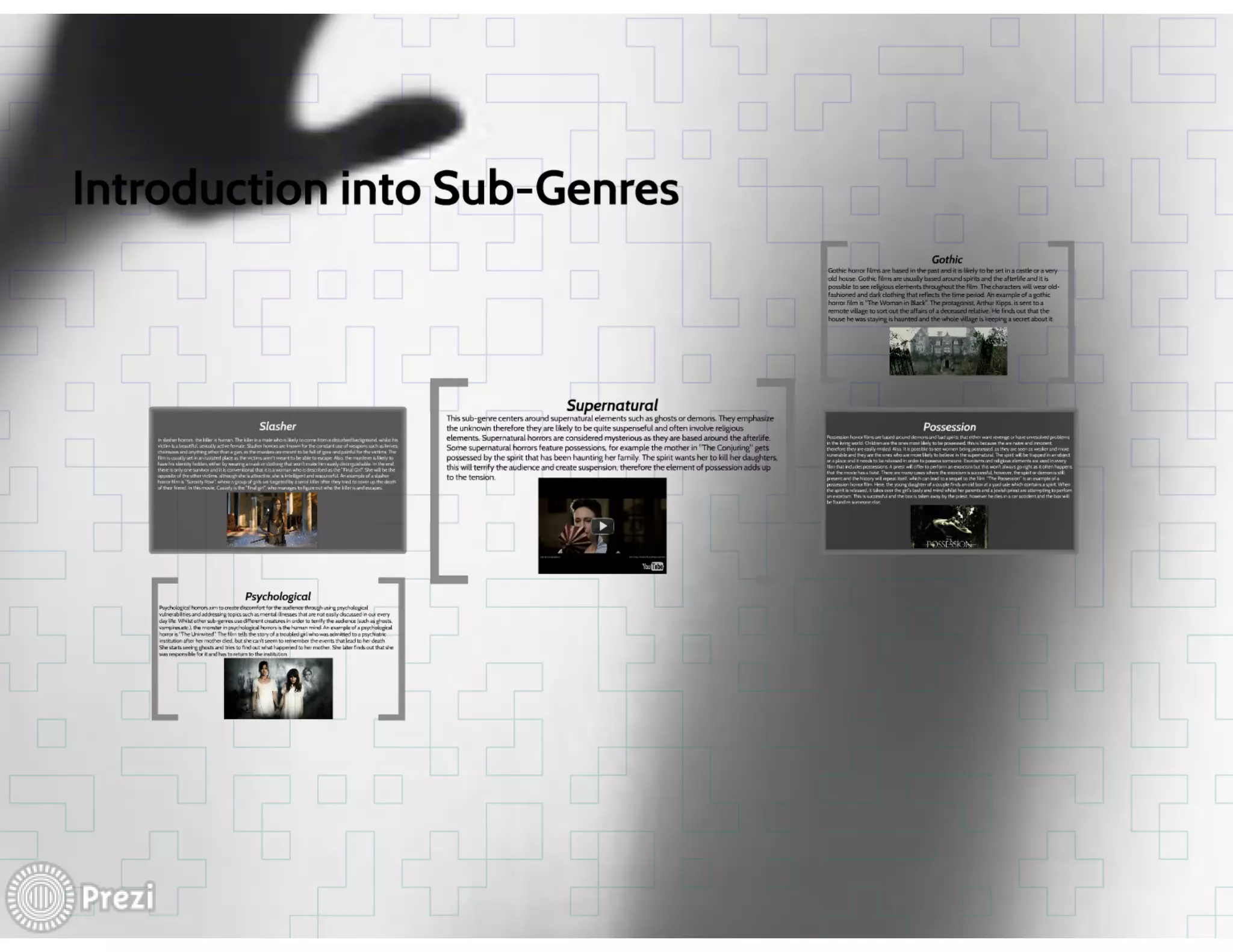 Subgenres intro