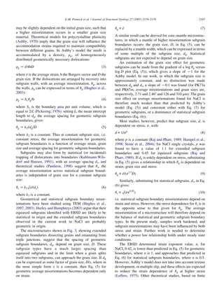 Subgrain Misorientations | PDF