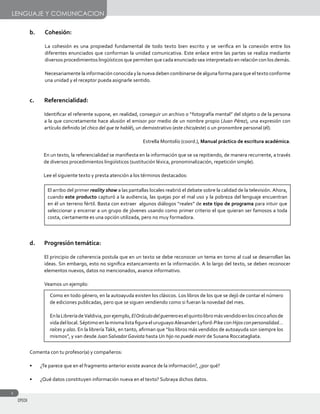 GUIA ESTUDIO SUBRAYADA y 10 ejercicios plan de redacción | PDF
