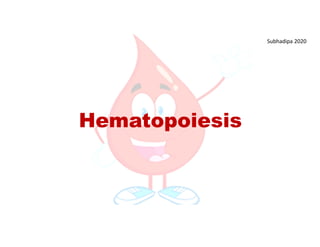 Hematopoiesis
Subhadipa 2020
 