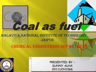 MALAVIYA NATIONAL INSTITUTE OF TECHNOLOGY
JAIPUR

CHEMICAL ENGINEERING DEPARTMENT

 