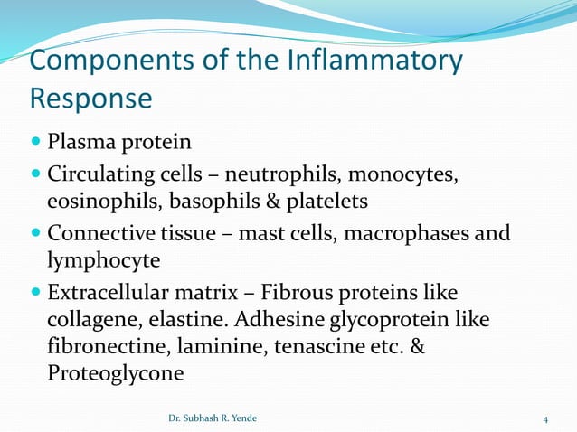 Mechanism of inflammation | PPT