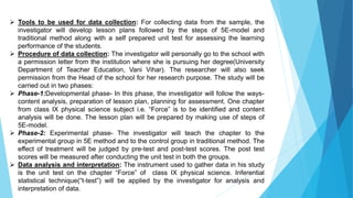 Effectiveness of 5e- model | PPT