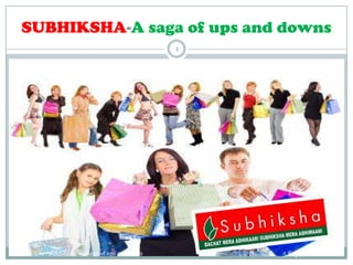 SUBHIKSHA-A saga of ups and downs 5 September 2010 1                         Subhiksha – a saga of ups and down  