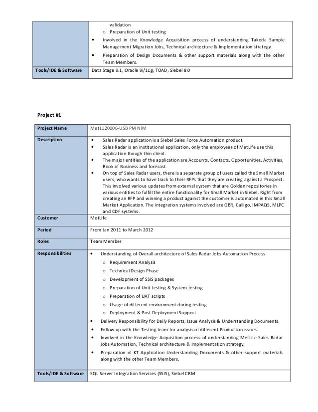 resume datastage india