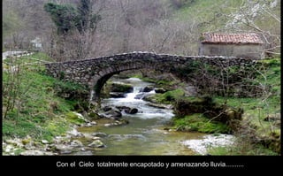 . Con el  Cielo  totalmente encapotado y amenazando lluvia.......... 