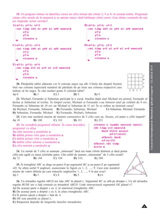 Subiecte%20 cangurul%20matematic%20cls%209 10 | PDF