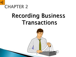 Recording Business
Transactions
 