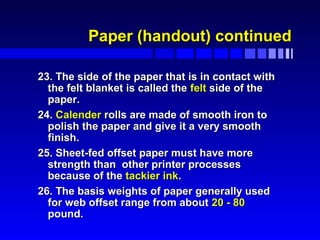 paper making | PPT