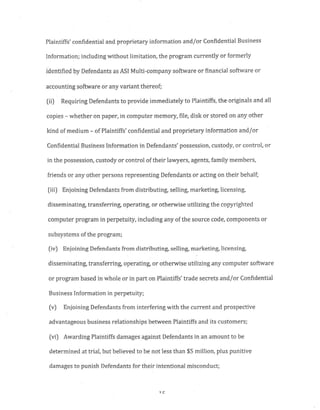 Subin Associates New York Defendants in Infringment Complaint