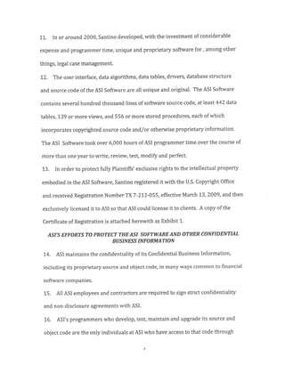 Subin Associates New York Defendants in Infringment Complaint