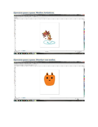 Ejercicio paso a paso. Medios Artísticos.




Ejercicio paso a paso. Diseñar con nodos.
 