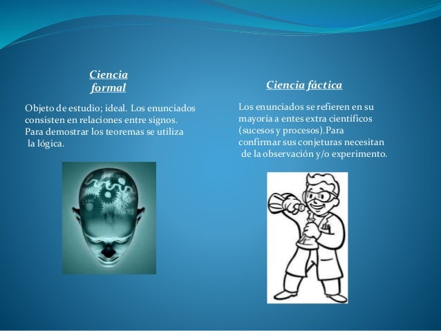 ciencia formal y factica