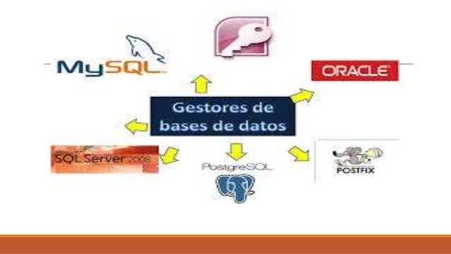 gestor de base de datos