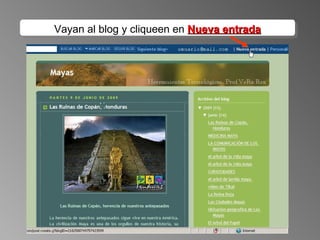 Vayan al blog y cliqueen en  Nueva entrada 
