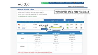 Clic Aquí
Verificamos ahora foto y cantidad
 