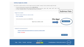 Clic Aquí
Subimos Foto
 