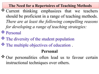Effective Methods of Teaching Physical Education: Student and Teacher ...