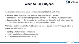 Subject and Behavior Subject in Angular | PDF