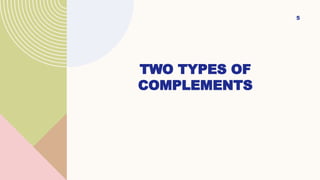 SUBJECT AND OBJECT COMPLEMENT FOR GRADE 6 | PPTX