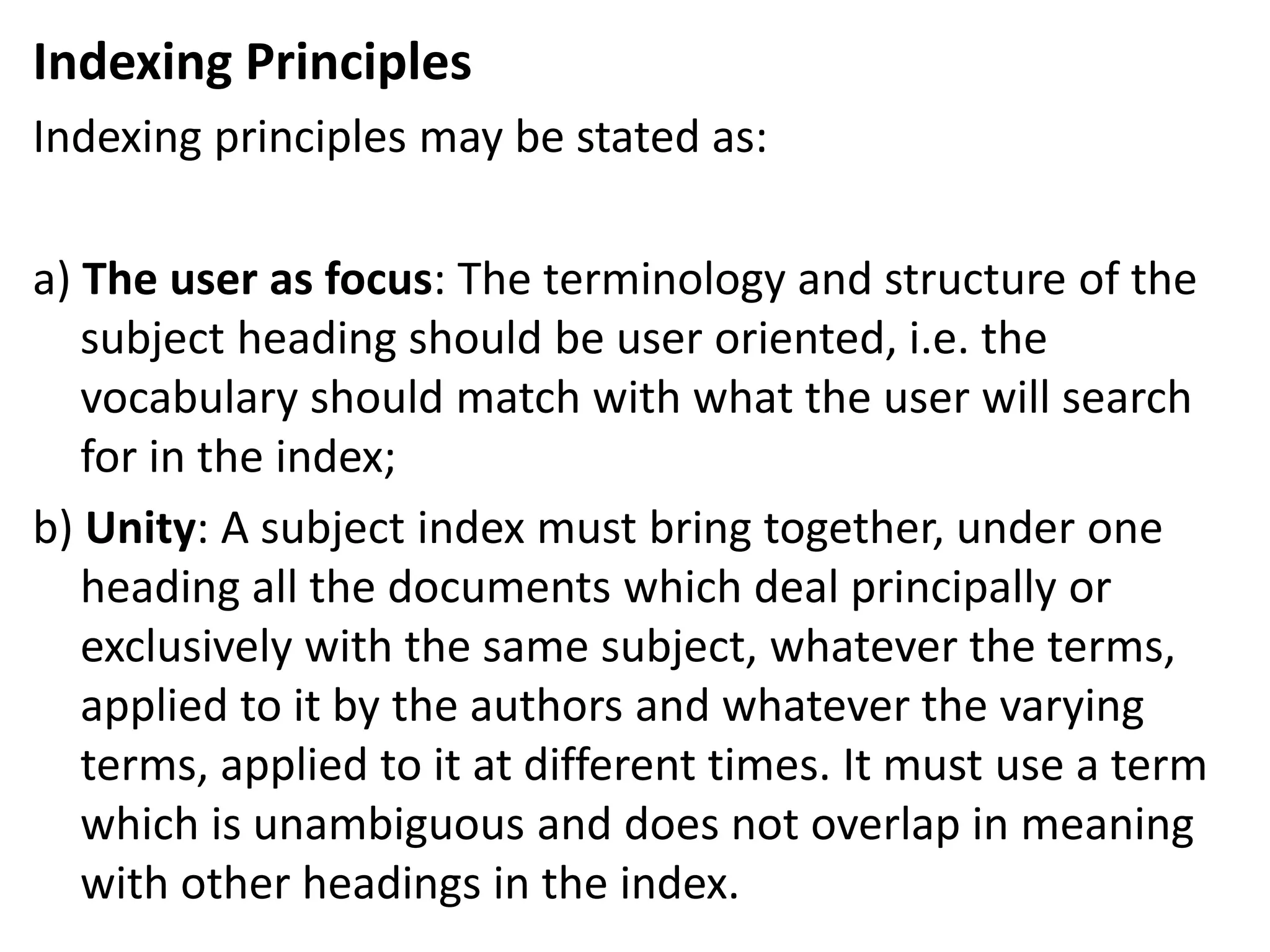 Subject Indexing & Techniques | PPTX