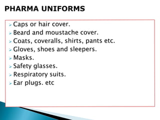 PHARMA UNIFORMS
 