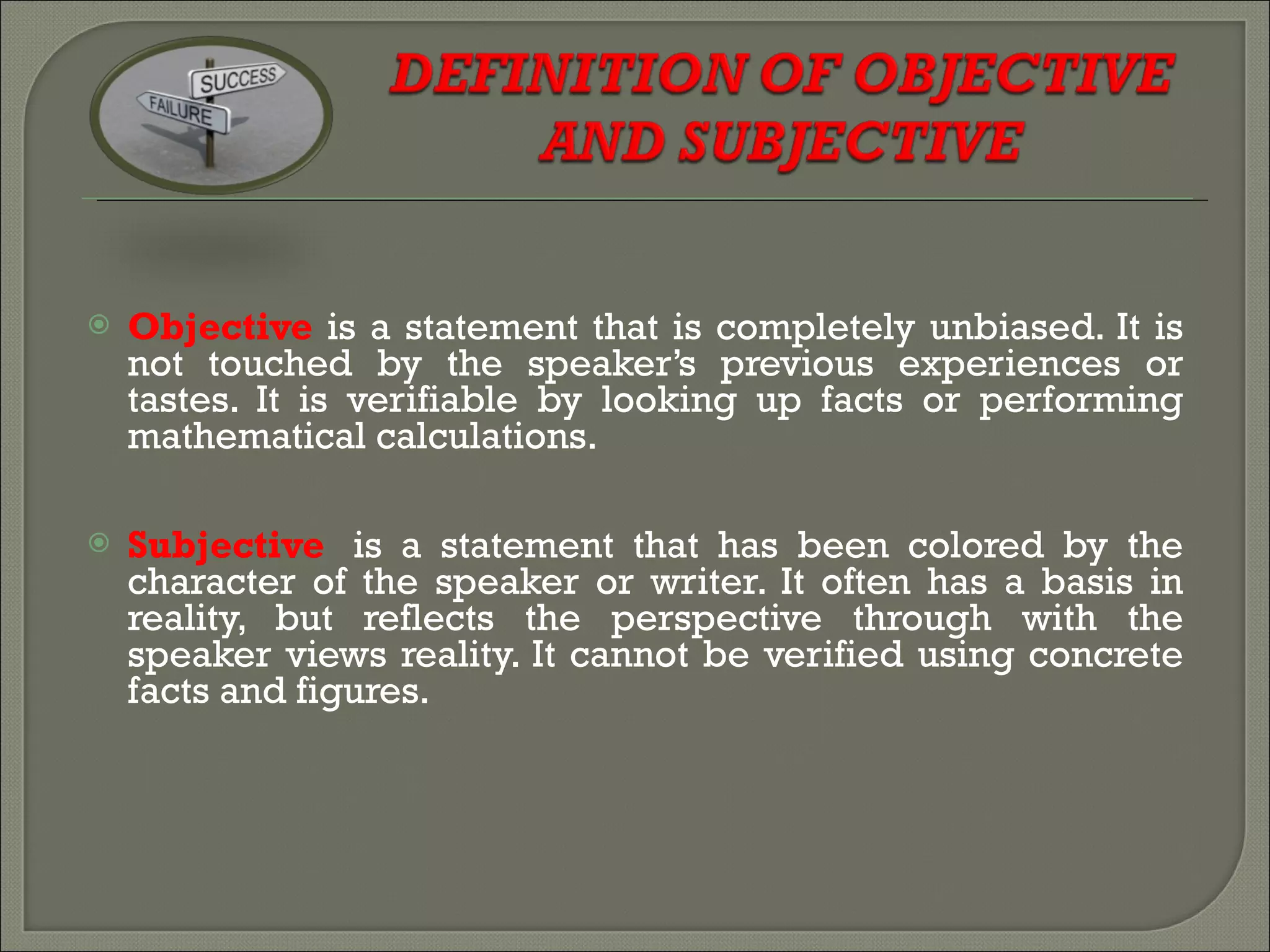 Subjective Vs Objective Culture | PPT