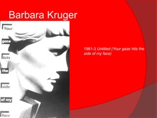 Barbara Kruger1989 Untitled (Your body is a Battleground)