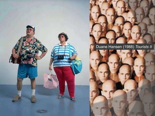 Schizophrenia Jameson used the word schizophrenia, not in a clinical sense, but to describe a ‘break down in the signifying chain’ which ‘constitutes meaning’ (Jameson [1984] 1993, p26 )  “When”, he continues, “the links of the signifying chain snap, then we have schizophrenia in the form of a rubble of distinct and unrelated signifiers”. (ibid.)Nam June Paik (1963) Exposition of Music – Electric TelevisionNam June Paik (1993) In-Flux House.