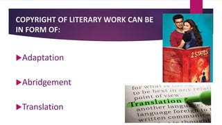 Subject matter of Copyright (Case Laws) | PPTX