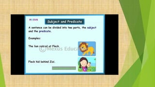 subject and predicate standard two eng.ppt