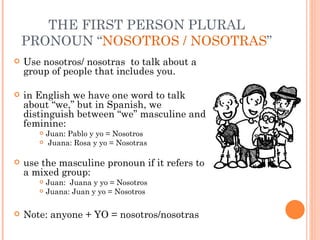 Subjectpronouns | PPT