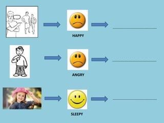 ...........................................
...........................................
...........................................
HAPPY
ANGRY
SLEEPY
 