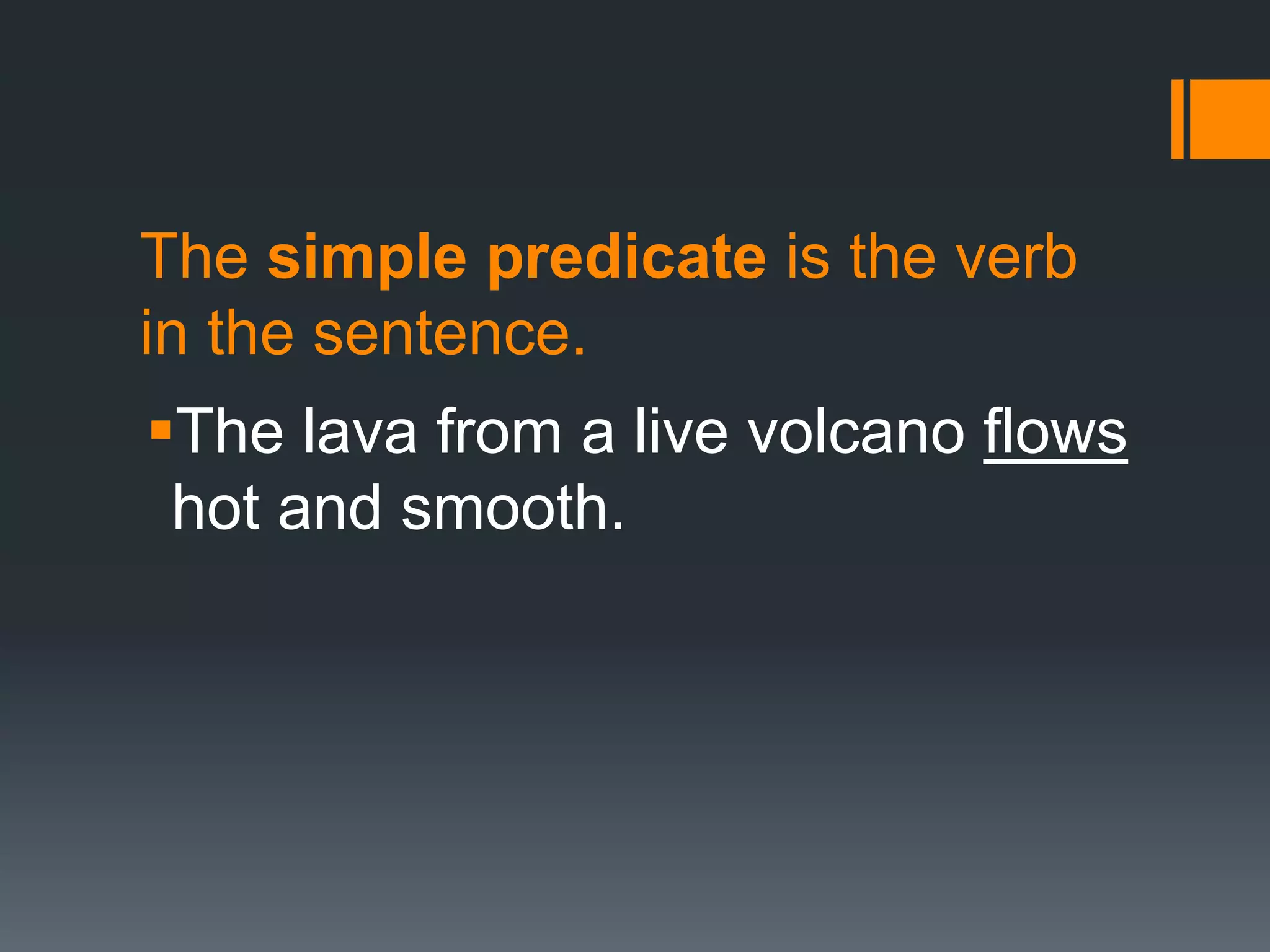 Subjects & predicates | PPT