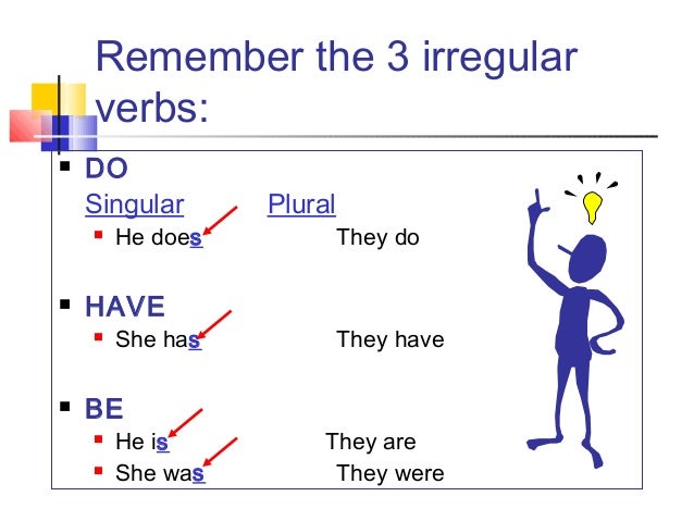 verb agreement