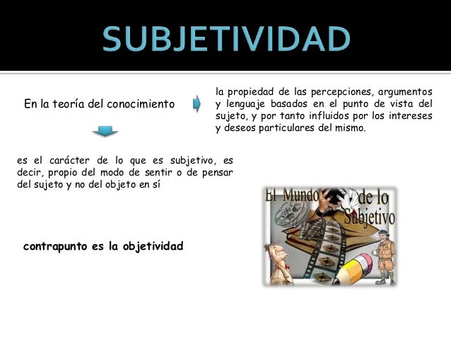 Subjetividad