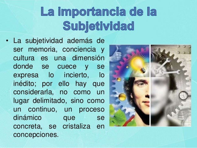 Subjetividad