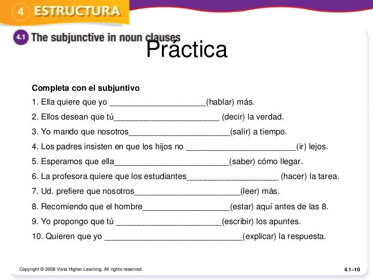 Decir presente de subjuntivo