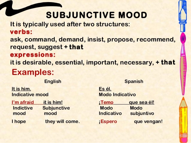 subjunctive-mood