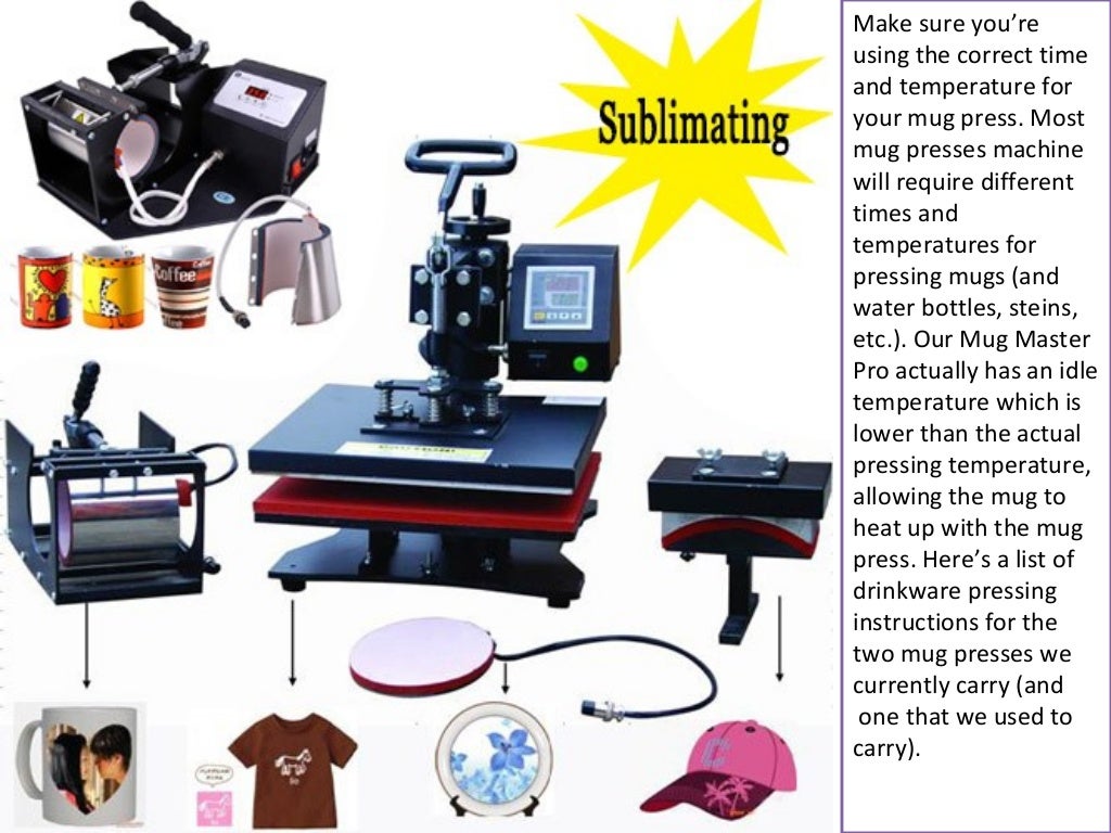 Sublimating Mug Issues With Sublimation Paper & Heat Press Machine