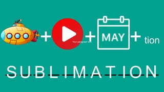 Sublimation and Deposition - phase change | PPTX