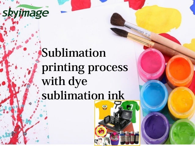 sublimation printing process
