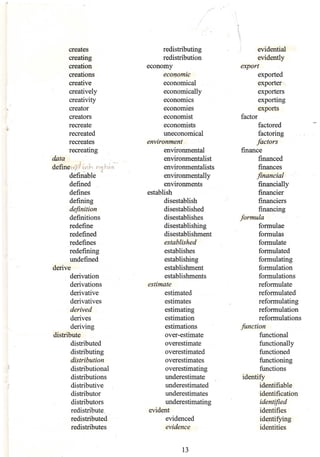 Academic Word List - Sublist 1 | PDF