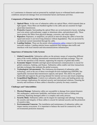 Submarine Cable Systems CAGR of 10.3% from 2024 to 2029 | PDF